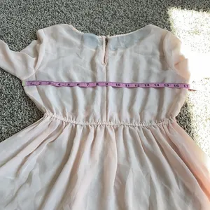 5/$30 🎈 Rue21‎ small studded pink sheer blouse thumbnail 4