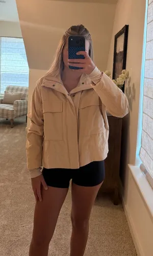 Aerie Corduroy Jacket Zip-Up thumbnail 1