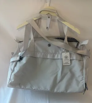 Gaiam Light Gray Duffle Bag for Women thumbnail 1