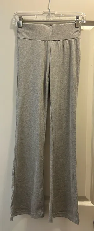 Grey flare leggings Gray thumbnail 3