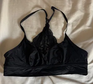 Aerie Midnight Black Lace Bralette / J15 thumbnail 1