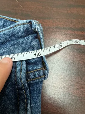 Wrangler Bailey High Rise Trousers Denim Jeans Size 32x32 thumbnail 9