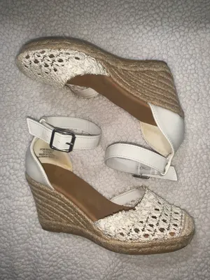 Journee Collection Espadrille Wedge Heels thumbnail 4