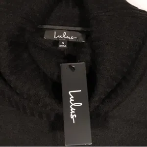NWT Lulus Black Sweater Dress Size Small thumbnail 4