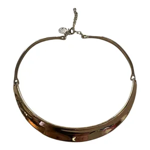 White House Black Market Gold Tone Collar Necklace One Size thumbnail 2