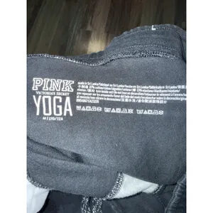 Victoria's Secret VS Love Pink M Colorblock‎ Zip Ankles Campus Yoga Legging thumbnail 4