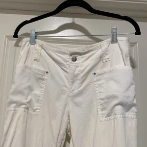 Free People white corduroy pants, size 2 thumbnail 2