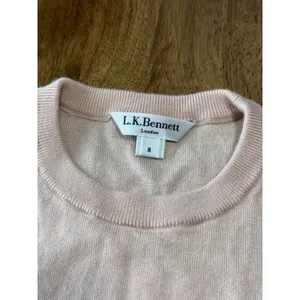 EUC Womens L.K Bennett 100% wool sweater baileys sugar size S‎ thumbnail 3