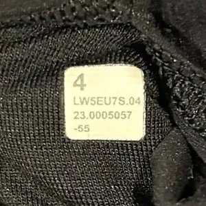 Lululemon Black Ribbed Leggings Size 4 Archival Y2K Revival Minimalist thumbnail 3