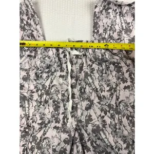 No Comment Pink Grey Woodland Leaf Print Cargo Pants Womens Large RW437147 thumbnail 5
