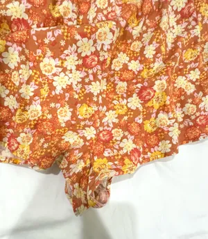 Free People Show Me Love Romper Boho Puff Sleeve thumbnail 7
