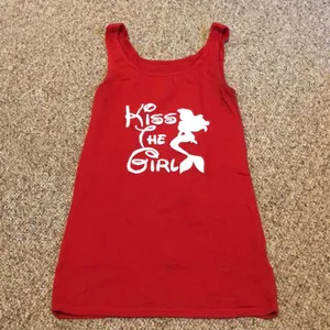 BUNDLE 3 Tanks 1 Shirt Maleficent Ralpunzel Ariel Little Mermaid Disneyland sz S thumbnail 4