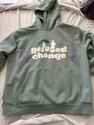 Graphic Hoodie Green Size L thumbnail 1