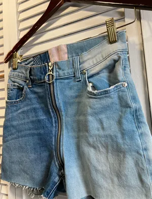 Revice Denim Two Tone Shorts thumbnail 4