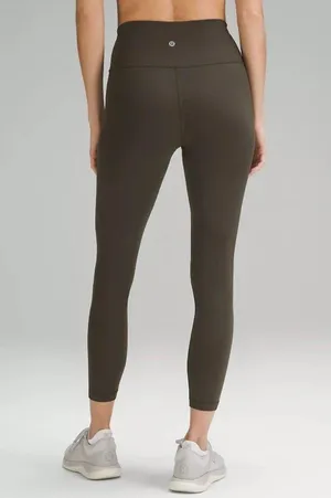 Wunder Train High-Rise Tight/Leggings 25" Size 16 NWT Dark Olive thumbnail 4