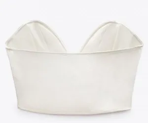 ZARA Woman CORSETS | SATIN CORSETRY-INSPIRED TOP thumbnail 3