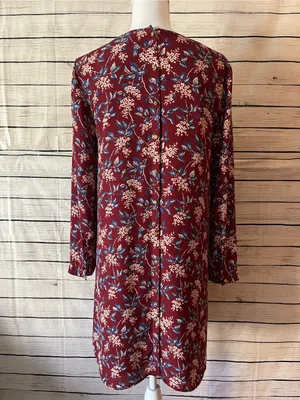Madewell Button-Back Dress in Antique Flora thumbnail 8