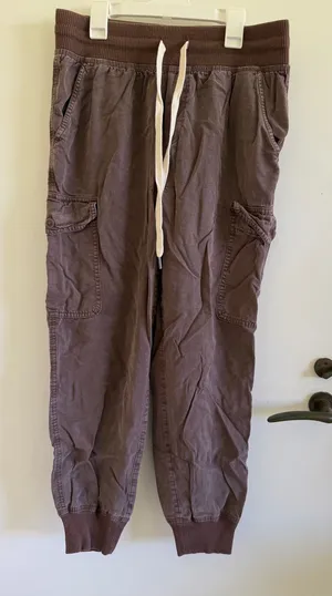 Aerie cargo jogger pants fall comfy loungewear thumbnail 1