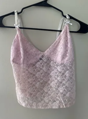 White Fox Boutique Lace Top thumbnail 1