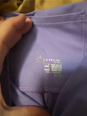 aerie Lavender High-Rise Leggings thumbnail 4