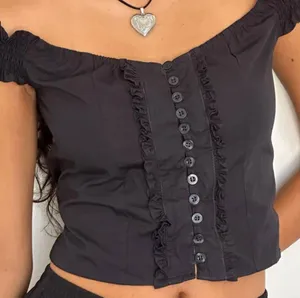 Motel NWOT Bardot Crop Top Corset thumbnail 9