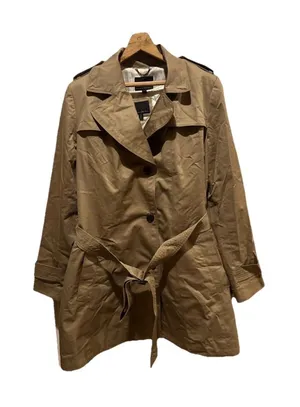 Banana Republic Trench Coat, Sz: XL thumbnail 1