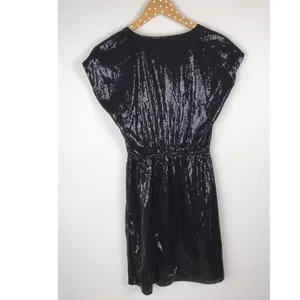 BB Dakota Black Sequin Dress NEW XS thumbnail 5