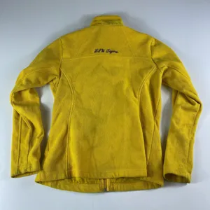 Columbia Jacket Womens‎ Medium Yellow Gold LSU Tigers Full Zip Football Fleece thumbnail 8