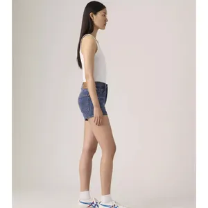 New Levi's 30 Premium 501 High Rise Women's Shorts Midnight Dark Wash Size 30 thumbnail 4