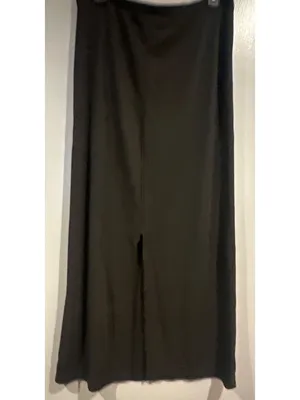 Derek Heart Women's Size M Black Maxi Skirt Y2K Whimsigoth Grunge Festival 2000s thumbnail 4