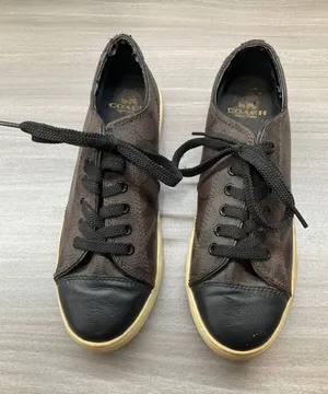 Coach Womens Parkway Casual Sneakers Lace Up Low Top Comfort thumbnail 1