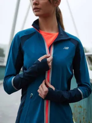 #90 New Balance Dry Fast-Drying Women’s Precision Run Jacket Size M thumbnail 6