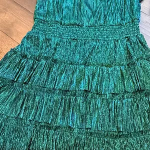 1. State Metallic Shimmering Sleeveless Dress Large C11-039 thumbnail 4