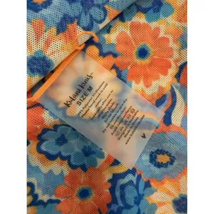 Kulani Kinis Floral Sheer Mesh Cover- Up Sarong Sz M NEW thumbnail 6