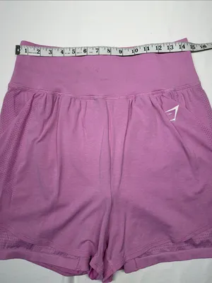 Gymshark Lavender Seamless 2-in-1 Shorts thumbnail 4