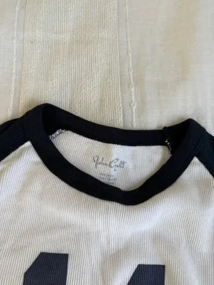 Brandy Melville / John galt 14 baby tee thumbnail 2