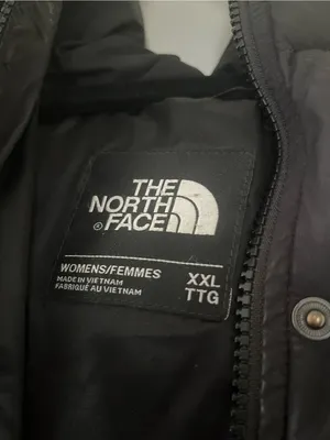 North Face Black Puffer Jacket XXL Miss Metro Parka II Long Quilted Winter Parka thumbnail 6
