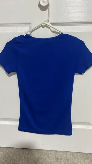 Love Peace and Lazy Days Royal Blue Top thumbnail 2