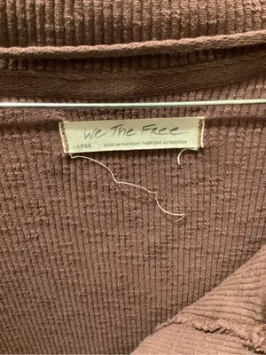 We The Free Mauve Open Collar Turtleneck Sweater thumbnail 2