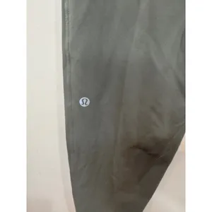 Lululemon Everlux High-Rise Zip-Leg Track‎ Pant Full Length Sz 4 Gray Sage thumbnail 8