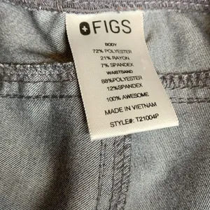Figs Technical Collection Axim Cargo Scrub Pants Gray size XS thumbnail 3
