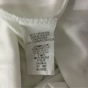 Sew In Love Dress XL Gray White Long Sleeve Boho Cottagecore Ribbed Stripe thumbnail 7