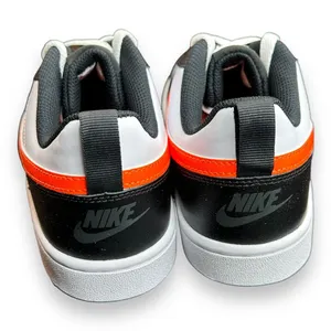 Nike Court Borough Low 2 (GS) BQ5448-115 Size 6.5Y/8 Women White/Black‎ Sneaker thumbnail 3