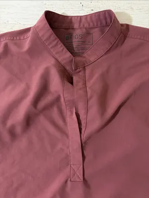 Figs Sleeveless Scrub Top - Mauve Size XL thumbnail 3