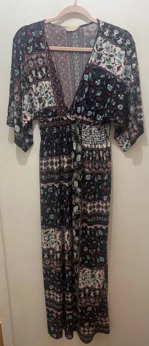 Altard State boho patchwork maxi dress thumbnail 1