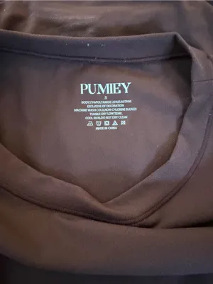 Brown short sleeve bodysuit thumbnail 3
