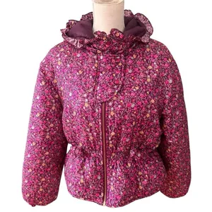 LOVESHACKFANCY MODENA JACKET purple Pink Floral XS thumbnail 2