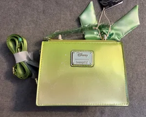 Loungefly Tinkerbell Floral Crossbody Bag and Wallet thumbnail 2