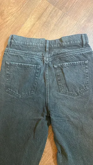 High Waisted Black Jeans thumbnail 6
