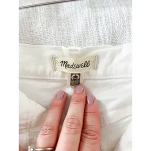 Madewell | The Perfect Vintage Jean Straight Leg | Tile White | Sz 25 thumbnail 8